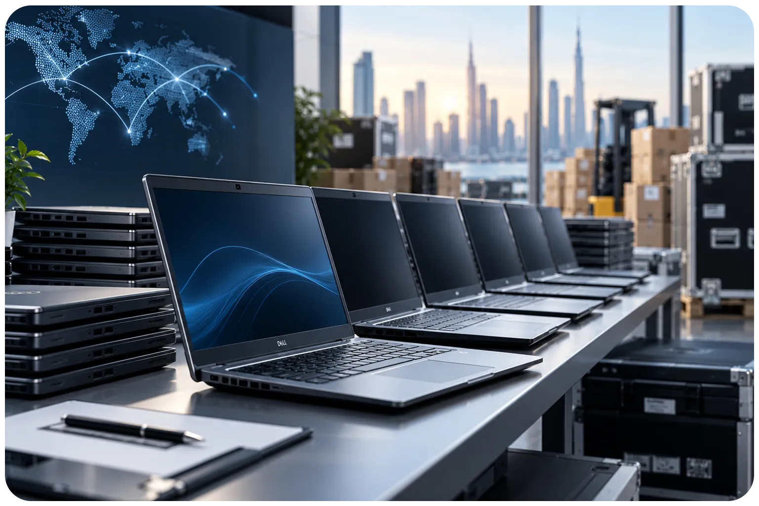 Business laptops from leading brands, professionally renewed