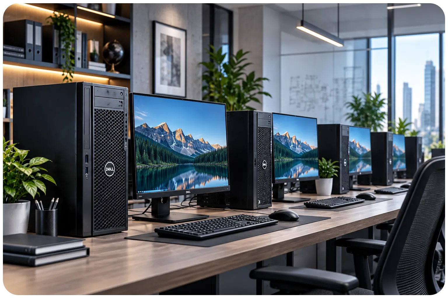 Desktops and workstations configured for volume programs