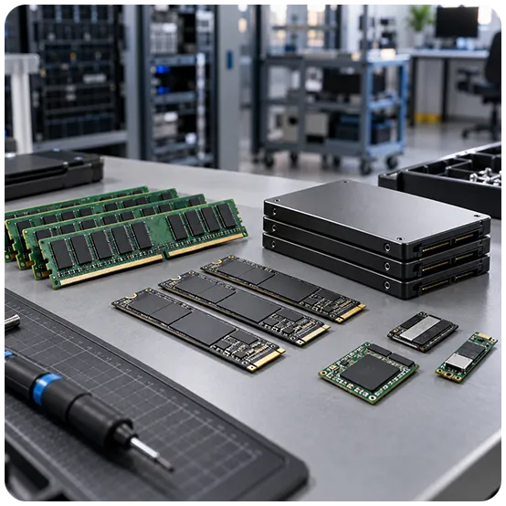 Memory and storage modules
