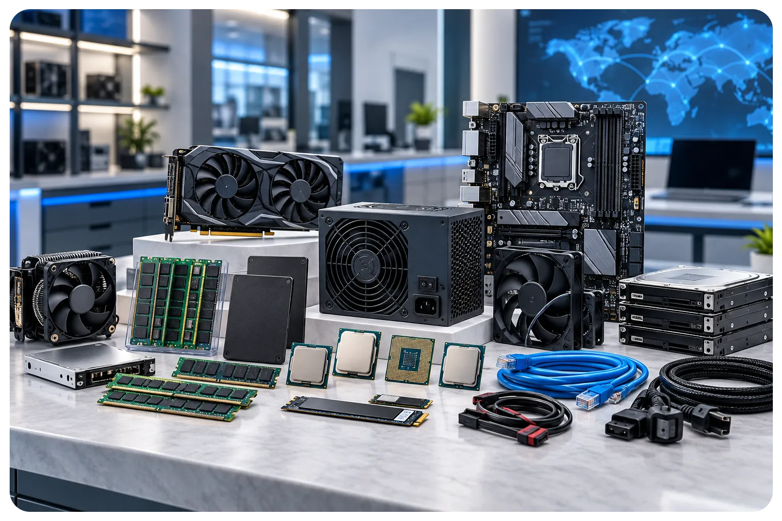 Memory, storage and IT components