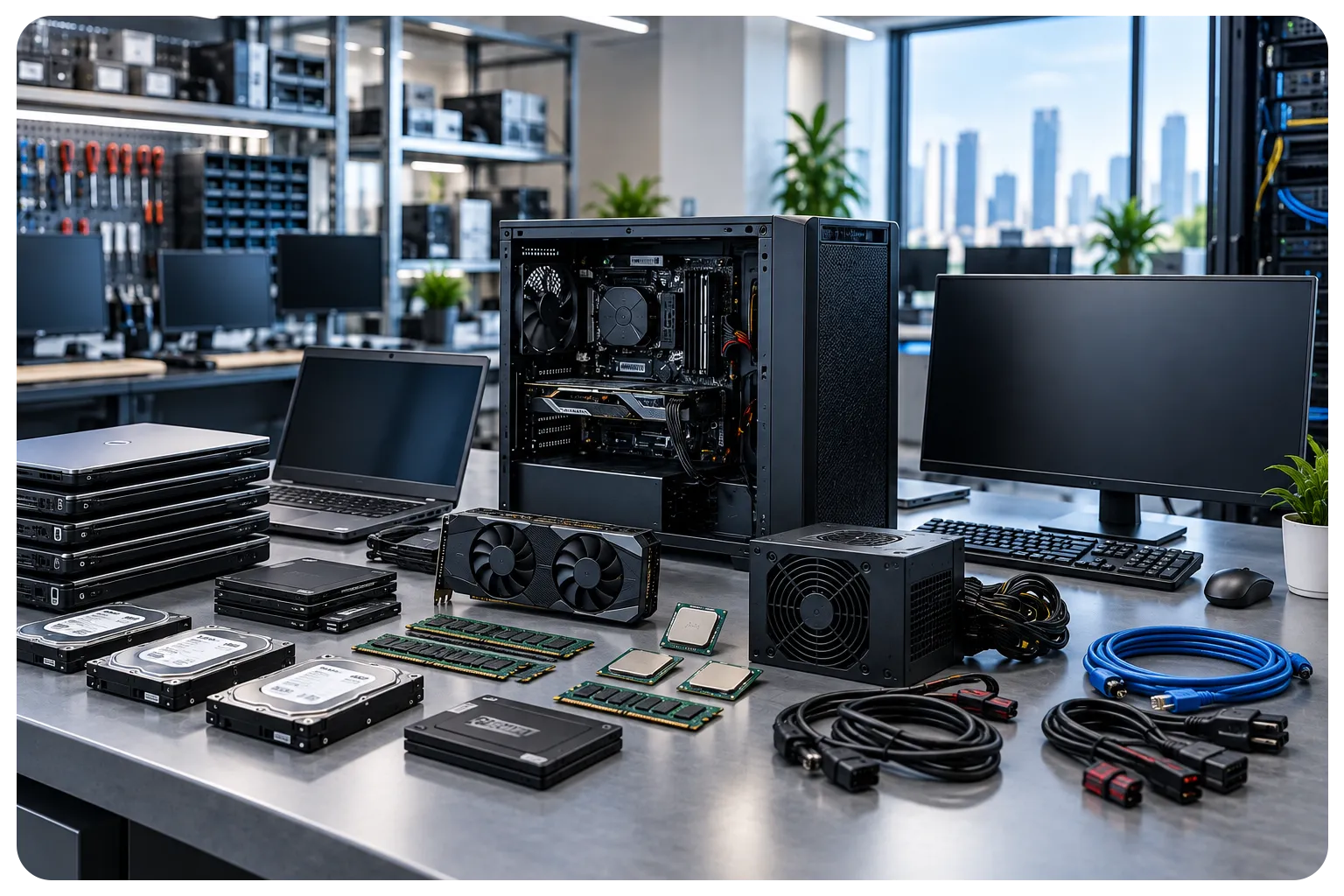 Hardware configured around your requirement